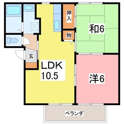 メゾンT＆Tの物件間取画像